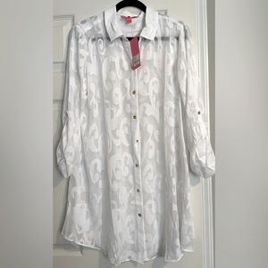 Lilly Pulitzer Button Down Cover Up NWT